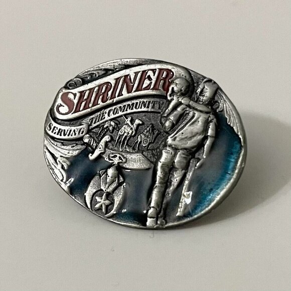Vintage 1992 Siskiyou Shriner Serving the Community Pin - Picture 8 of 8
